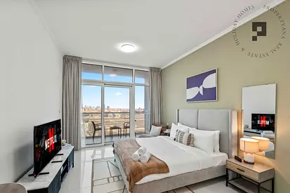 3 Months Offer I New Studio Damac Hills I Balcony