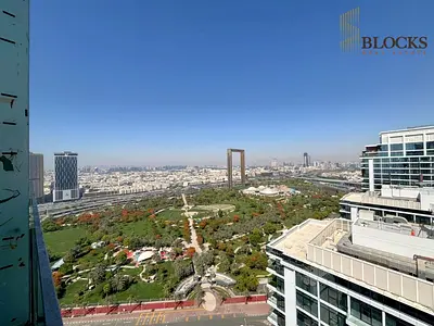 DUBAI FRAME & PARK VIEW | 3BHK+MAID | HIGH FLOOR