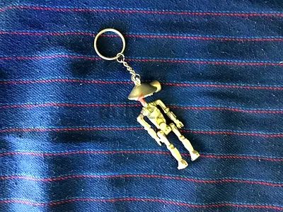 Vintage Star Wars “Pit Droid” Pewter Keychain