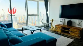 Stunning 2BR | Panoramic Marina View | Premium Tower