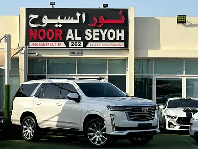 2022 Cadillac Escalade Platinum | GCC Specs full optiono original paint Under warranty Mileage