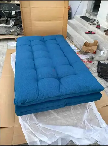 Sofa bed blue