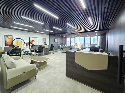 Premium Office | Burj- Canal View | Furnished | Near Metro