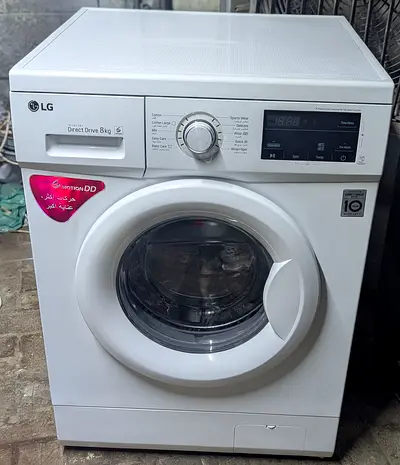 LG 2025 8kg DD MOTOR INVERTER TECHNOLOGY Front Door Washing Machine For Sale!!!Delivery Free!!!