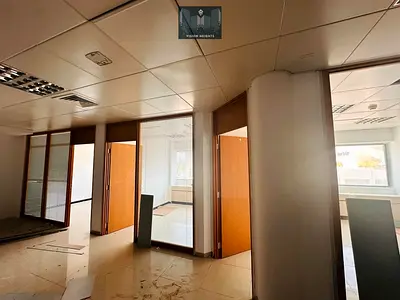 875 Sq. Ft. Fitted Office | Chiller A/C Free | Dedicated Parking | Near Al Qiyadah Metro