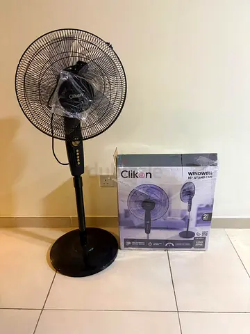 Clikon Stand Fan - with Warranty
