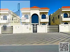 Villa for sale in Ajman, Al Helio 2 area. The villa consists of 5 master bedrooms + private pool, m