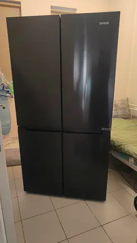 Gorenje Black 4-Door Fridge Freezer - Good Condition