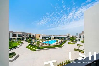 Park & Pool View | Arabian Ranches 3BR Villa