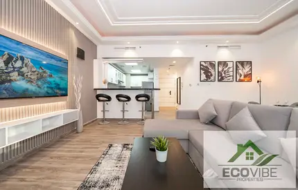 Spacious Fully Upgraded 2BR Apartment | Kids Room | Marina Opal Tower | Dubai Marina View
