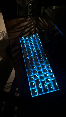 RK61 Gaming Keyboard Blue-light Excellent Condition