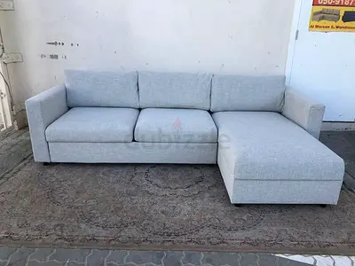 Brand new Ikea vimle Lshape sofa bed with storage beige
