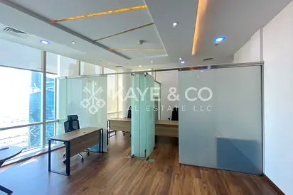Fully Furnished | with Partitions | Wood Flooring