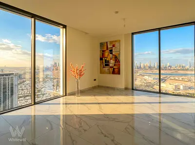 Ras Al Khor and Downtown View | High Floor