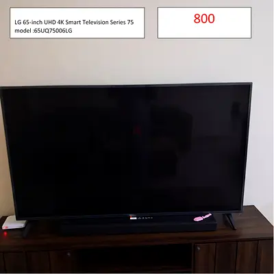 LG 65-inch UHD 4K Smart Television Series 75 -  Model: 65UQ75006LG