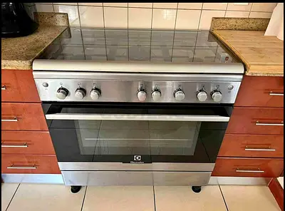 Electrolux Oven Fan 5 Burner Full Gas Cooker Range Size 90 cm