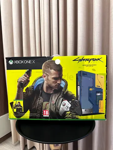 Xbox One X Cyberpunk 77 Edition console