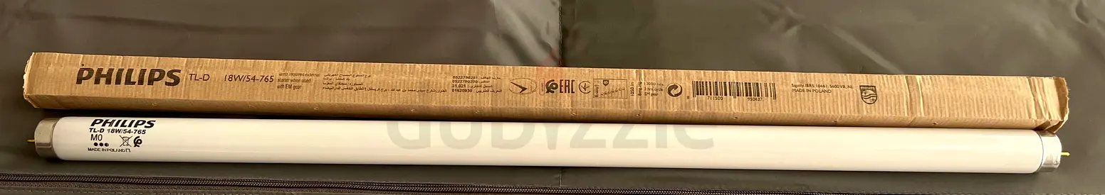 Tube light 2 feet  Philips 18w brand new