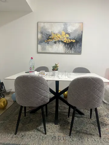 Dining table 4 chairs
