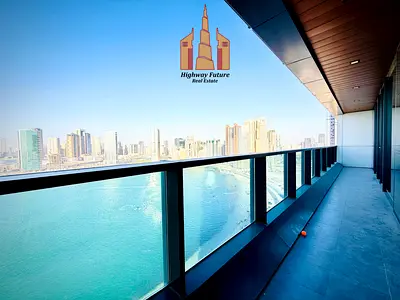 Ultra Luxury 2 Bedroom Apartment With Stunning Sea View | Luxury Interior | Big Balcony | Maid Room | Iconic La Plage Tower | Premium Family Living