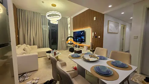 Limited Offer 2bhk Luxury furnished and gym pool and parking prime Location al jada sharaj