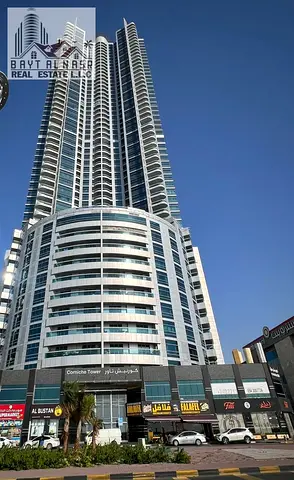 LUXURY FURNISHED DULEX 1BHK WITH BALCONY APARTMENT FOR RENT IN CORNICHE TOWER