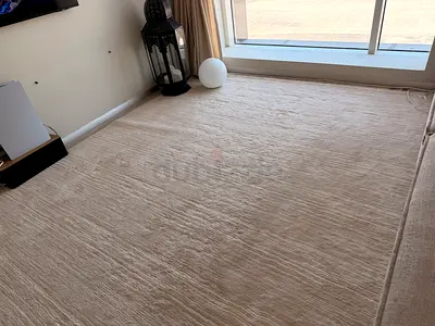 Beige textured modern rug 300x200 cm for sale in Dubai