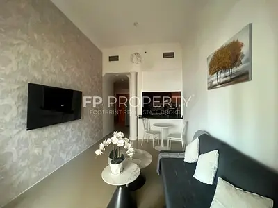 High Floor | Furnished | Spacious 1BHK | Multiple Payments Also Possible
