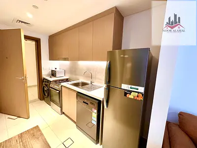 🌴✨ استوديو فاخر على طراز المنتجعات في جزيرة مريم ✨🌴