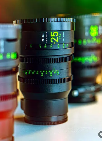 25 MM 1.9 - NISI ATHENA PRIME LENS E-Mount
With filter thread system in the lens as well