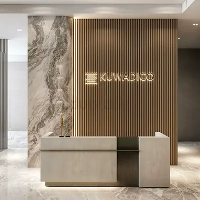 Latest Reception Desk Design in Dubai