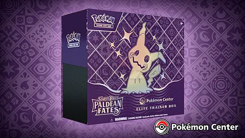 Pokémon TCG Paldean Fates Elite Trainer Box (Mimikyu) - Sealed Set