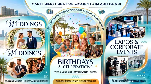 🌴 Saadiyat Island Photography  Videography Services | Premium Visual Content for Businesses