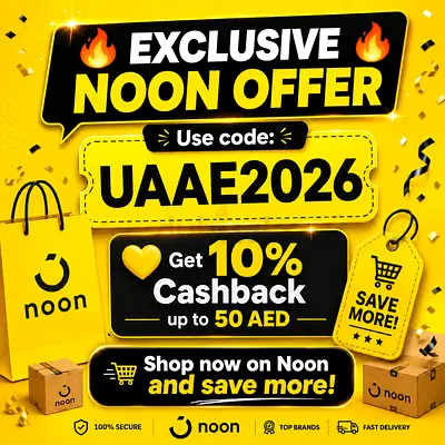 EXCLUSIVE NOON CASHBACK OFFER