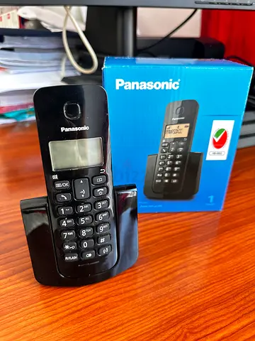 Panasonic Cordless Landline Phone with Base - Good Working Condition
