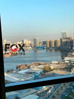 Two rooms and a living room for annual rent in Al-Oriente Towers with full furniture, gym, swimming
