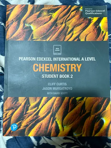 Chemistry alevel textbook edexcel