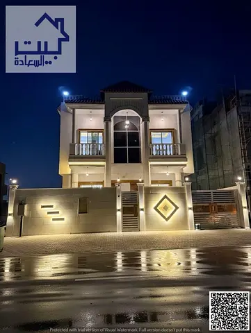 فيلا مودرن, الحليو1 عجمان, اول ساكن, 4غرف مع الخزائن, مساحات واسعه, تشطيبات حديثه, بسعر جيد