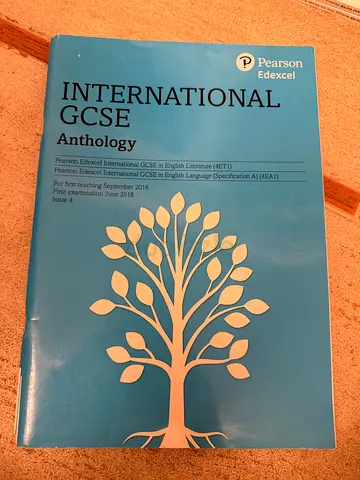 Pearson Edexcel International GCSE Anthology (English Literature)