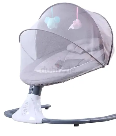 Electric baby swing with remote