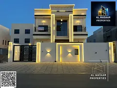 Luxury villa for sale in Al Helio 2, Ajman. Modern and elegant design with super deluxe finishes. Pr
