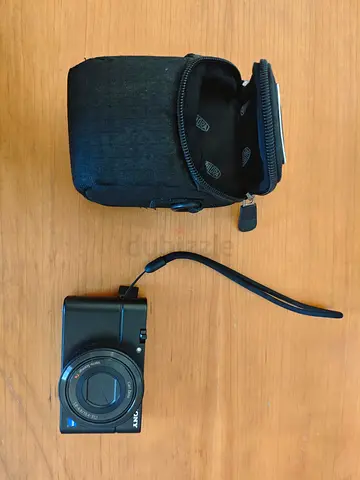 Sony DSC-RX100 (original Mark I) with bag