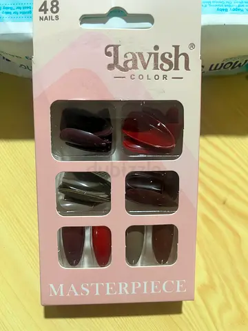 Pack of 48 Lavish Color False Nails - Mixed Shades (New)