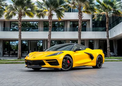 6,071 P.M |  Corvette C8 Z51 | 0% Downpayment | IMMACULATE!