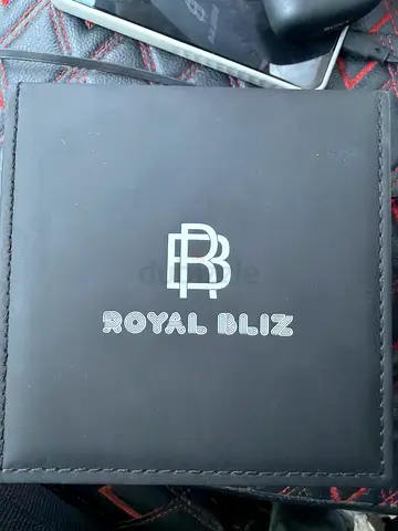 Royal Bliz watch/bracelet box - black presentation case