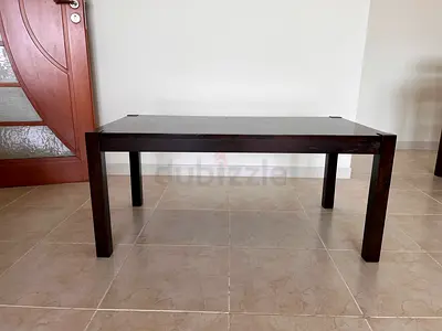 Wooden coffee table