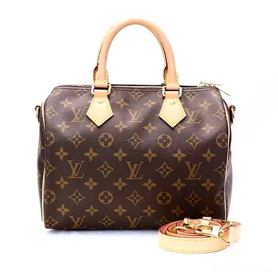 Lv Designer Monogram Handbag with Detachable Strap