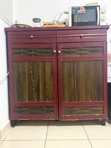 Wooden Storage Cabinet / Cupboard - Good Condition