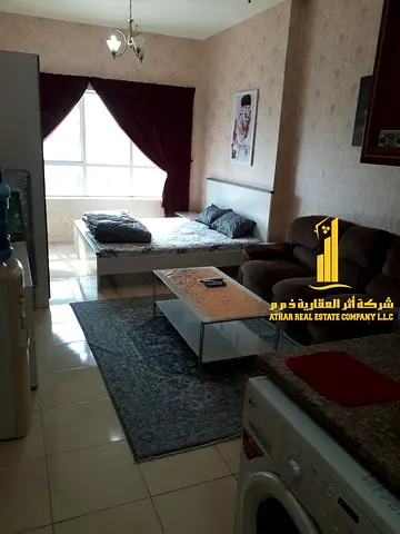 A fully furnished Studio apartment, with Open View , including all services, with a gym, swimming pool, and private parking.