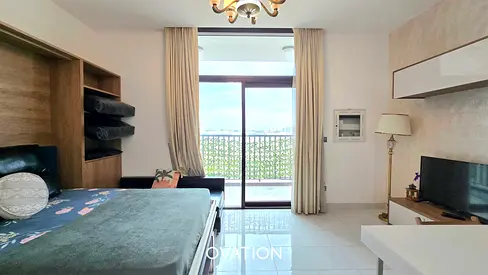 Furnished Studio | Flexible Cheques | 5min walk to Metro